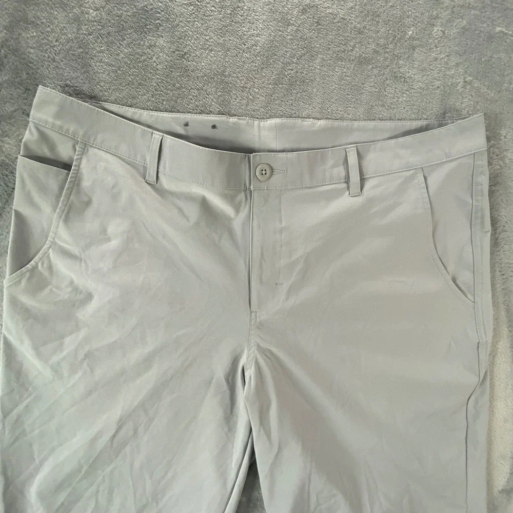 COLUMBIA PFG Fishing Shorts Mens 38‎ Gray Performance Outdoor Utility Summer